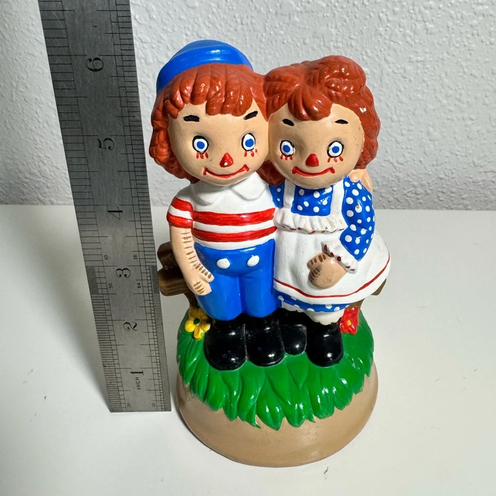 Vintage Raggedy Ann and‎ Andy Figurine